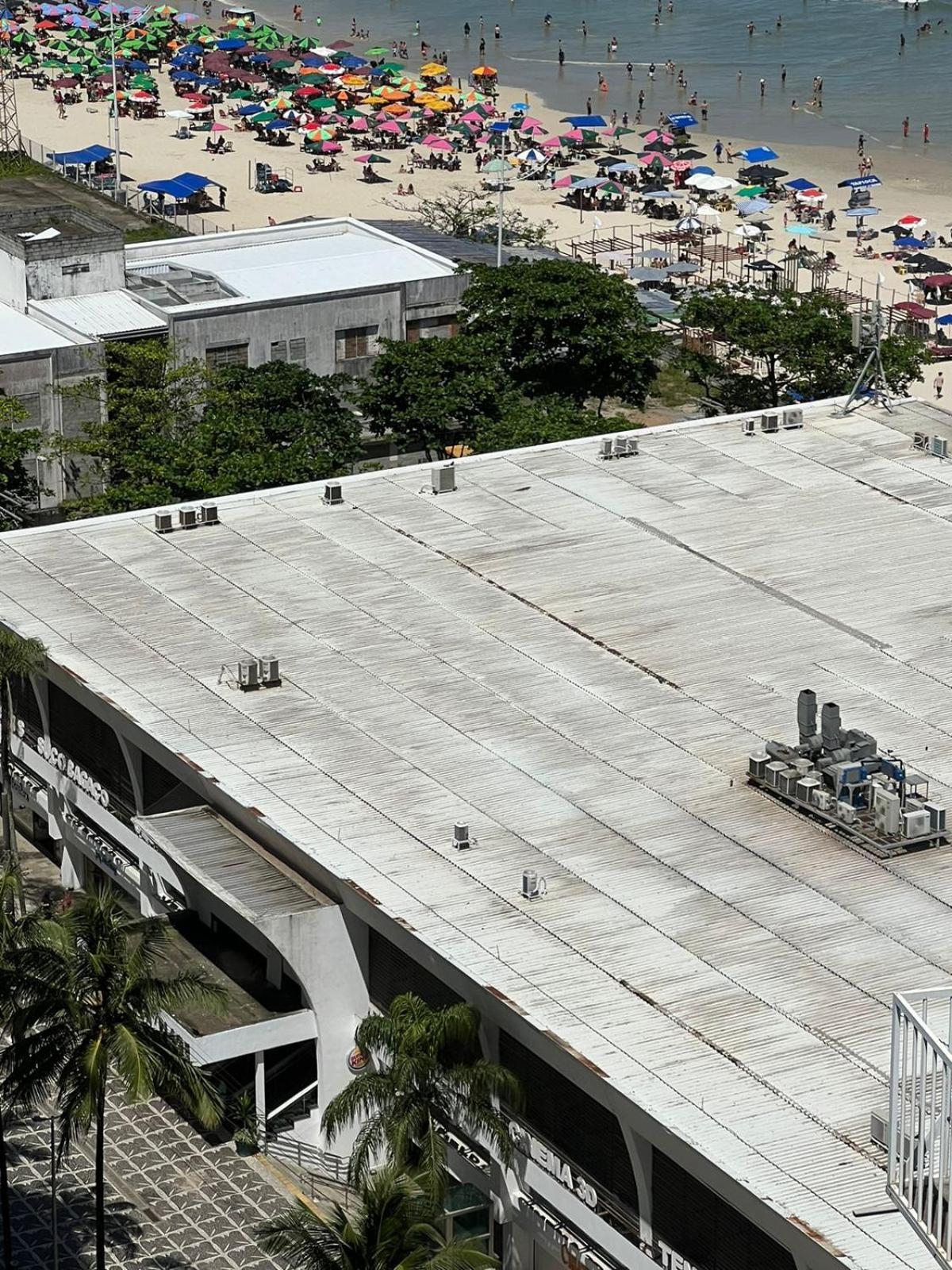 Cobertura 5 Suites Frente Mar Guaruja Pitangueiras Exteriér fotografie